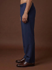 Men Straight Fit Korean Pants ( JFGP 305Navy  )