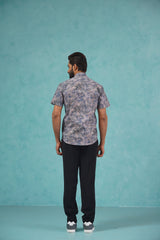 Pejali Printed Casual Shirt-SF-912