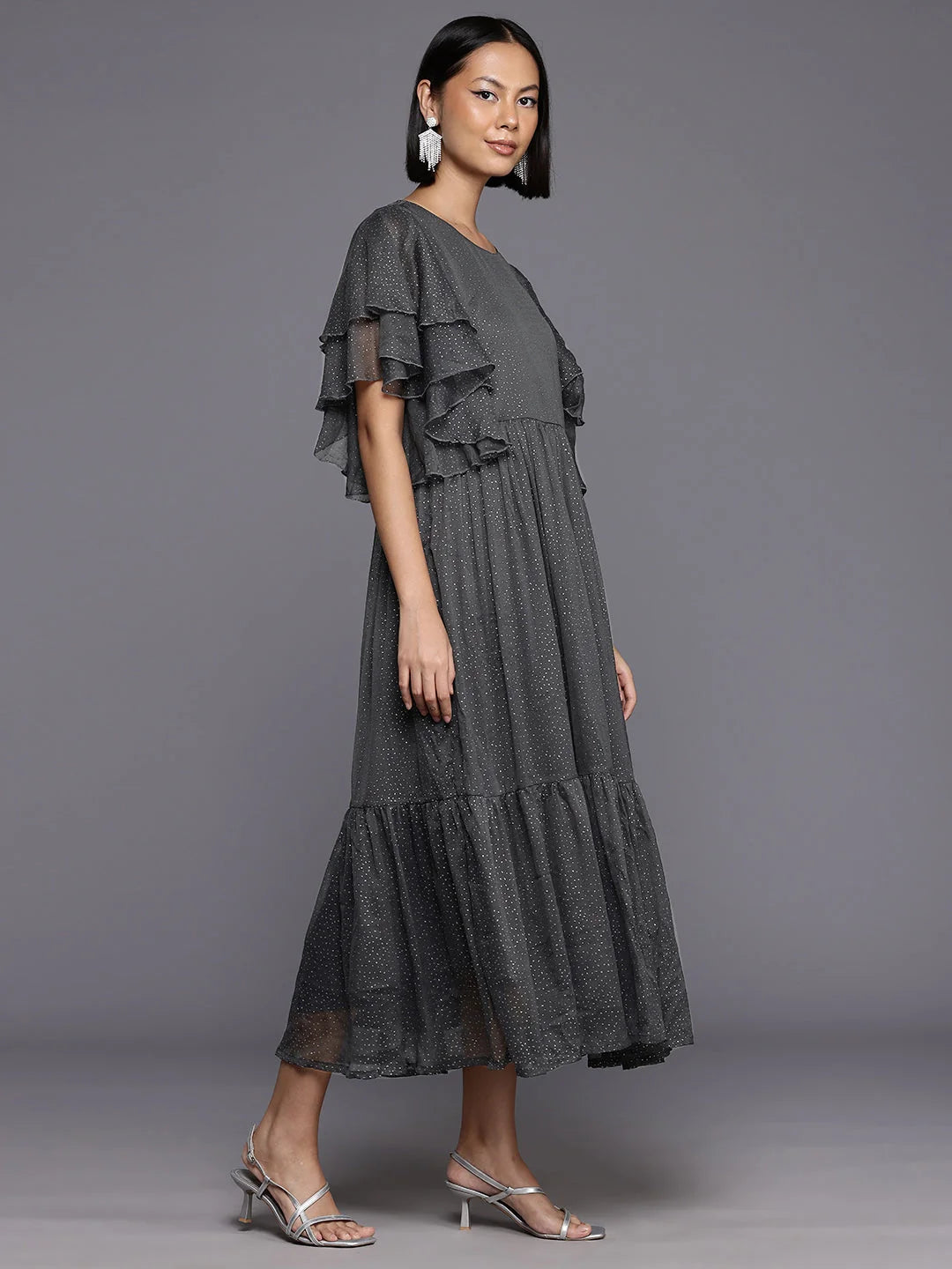 Solid A-Line Dress - Women's Western Wear | [Brand Name]
