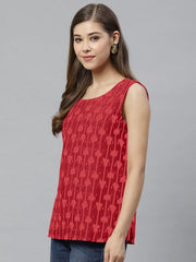 Print Cotton Top-AHTUCOWX-8191