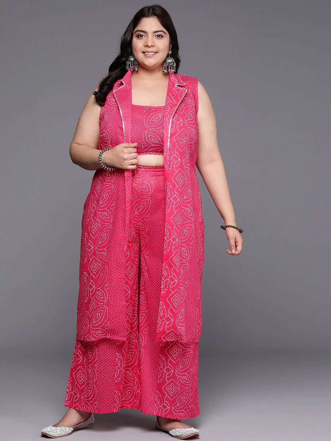 Plus Size Printed Cotton Co Ord Sets for Women | Ethnic Style