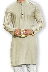 Cotton Kurta for Men - Green | KPSSHPOG38