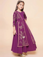 Girls Traditional Wear Ethnic Dress-46K-995KU-KDEDCRSM