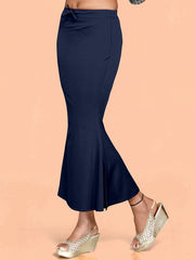 Women's Navyblue Cotton Lycra High Rise Saree Shapewear-47-FC-CO-NAVYBLUE