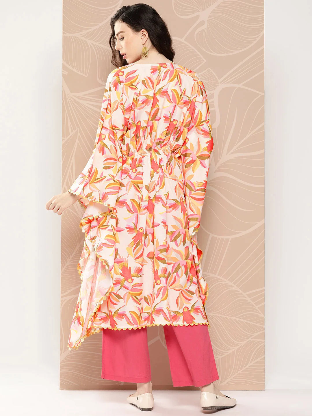 Floral Kaftan Kurta: Stylish Women's Kaftan Dresses