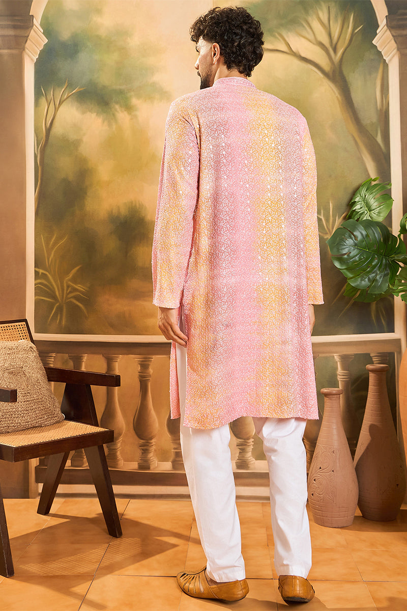 Multi Viscose Rayon Solid Embroidered Straight Kurta MKU1437 | DesiQlo