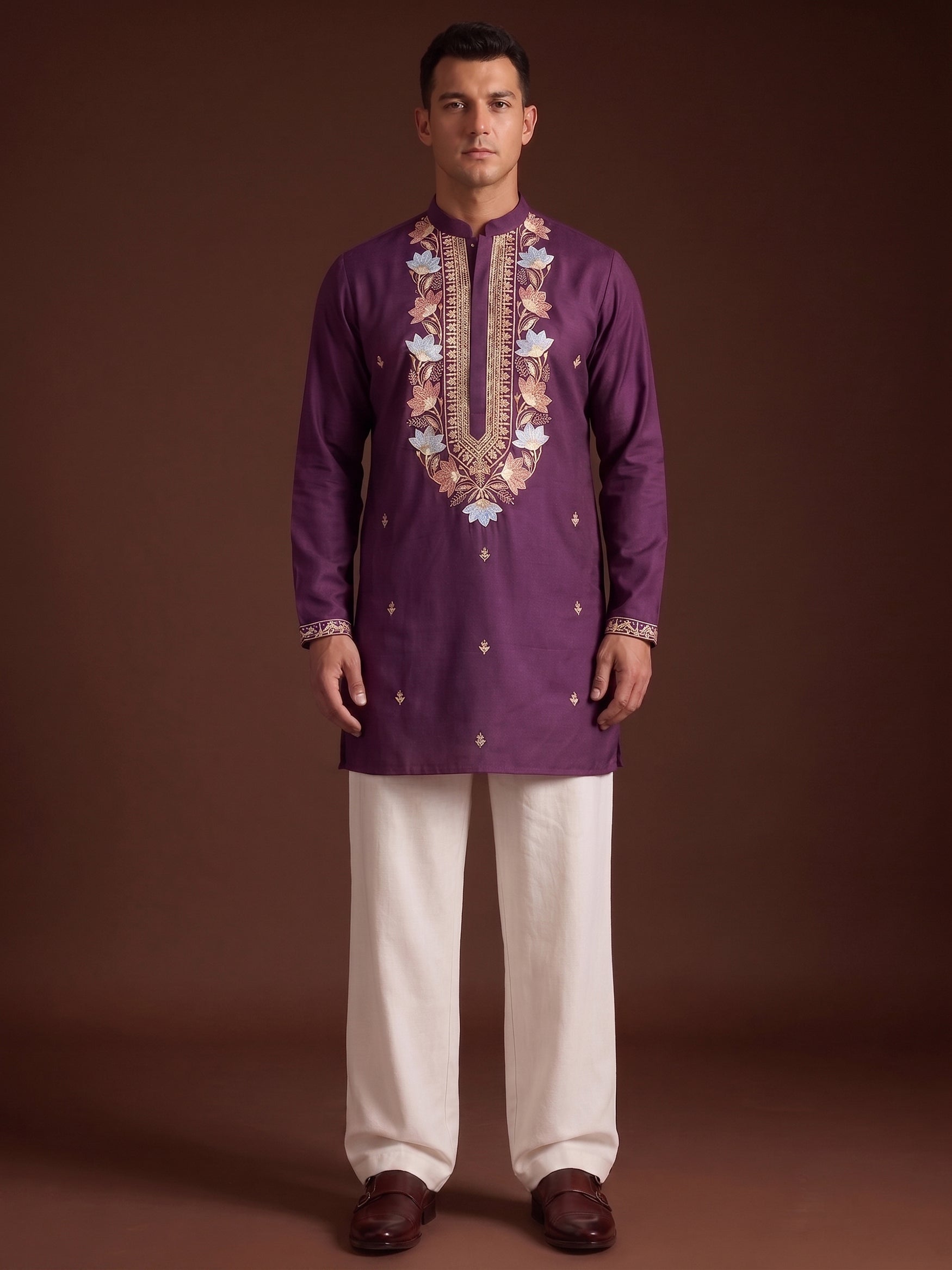 DesiQlo Men Trousers & Pants - White - JFGP_305White_30