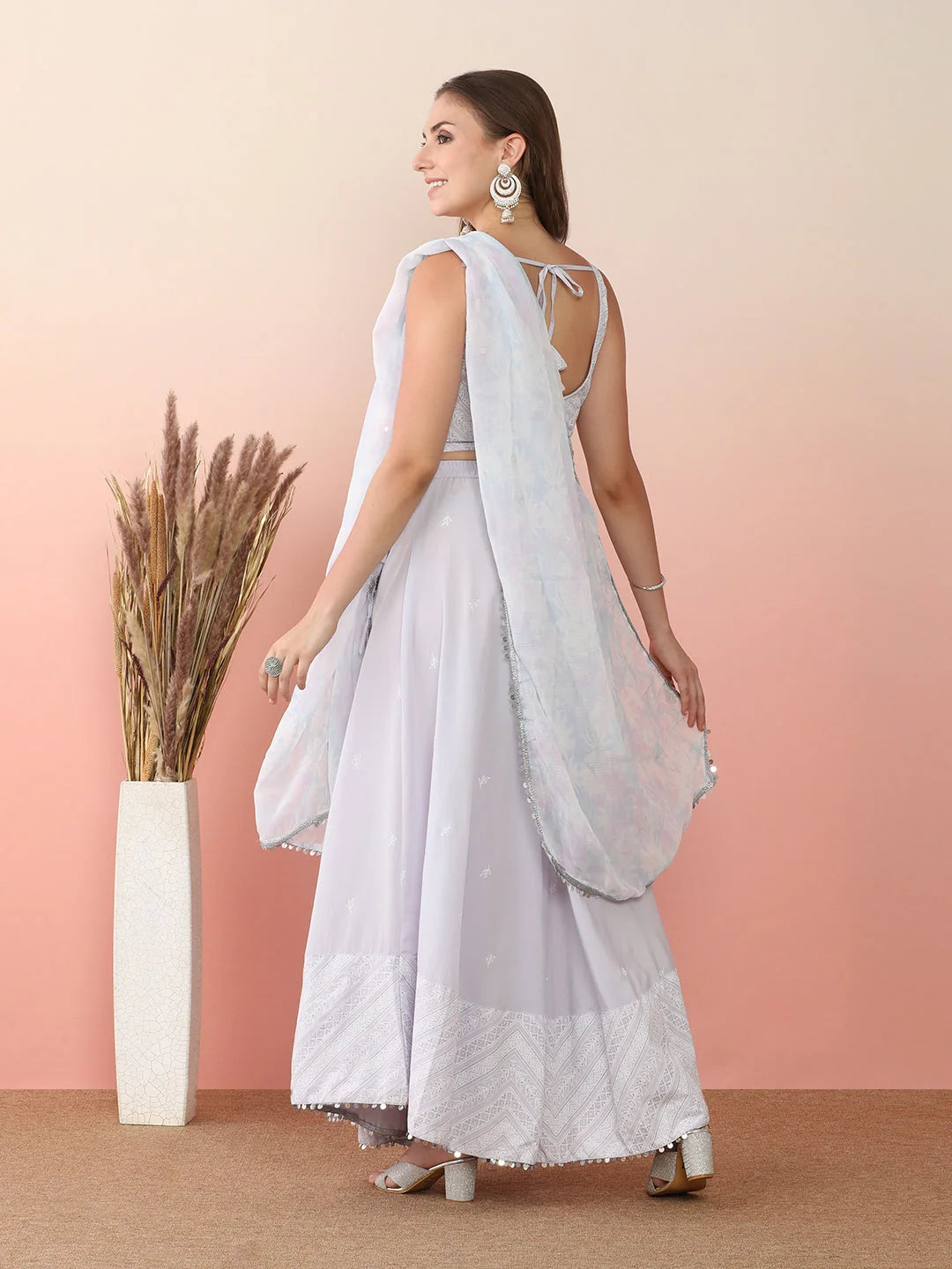 Sequined Designer Lehenga Choli for Women | Party Wear Lehenga