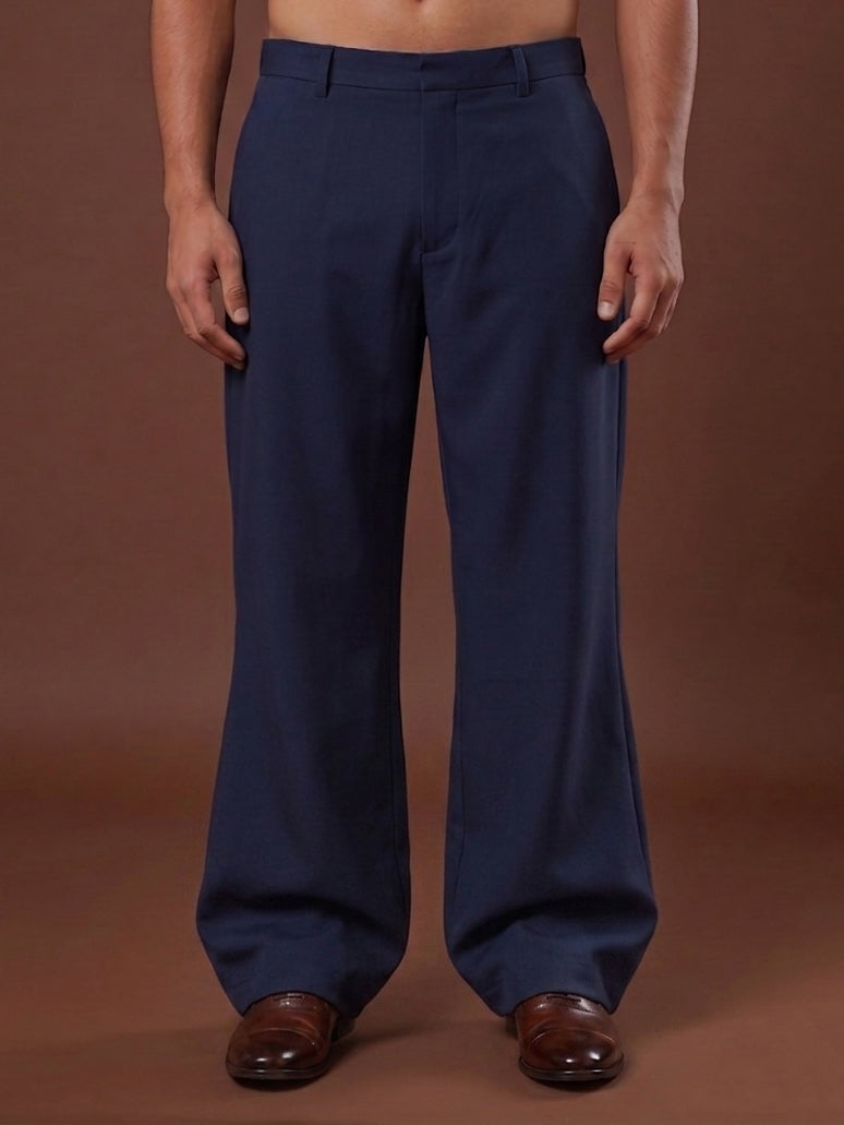 DesiQlo Men Trousers & Pants - Blue - JFGP_305Navy_30