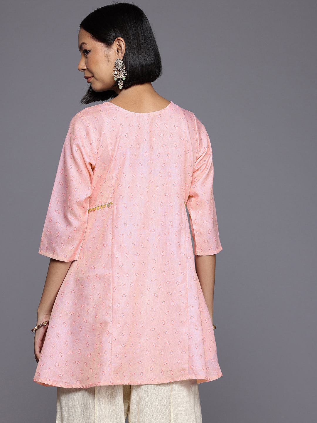 Floral Printed Tunic Top - Women's Indian Kurtis Online