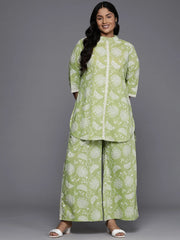 Plus Size Printed Pure Cotton Co-Ords-AP-AHTUPZ-COMBO-799