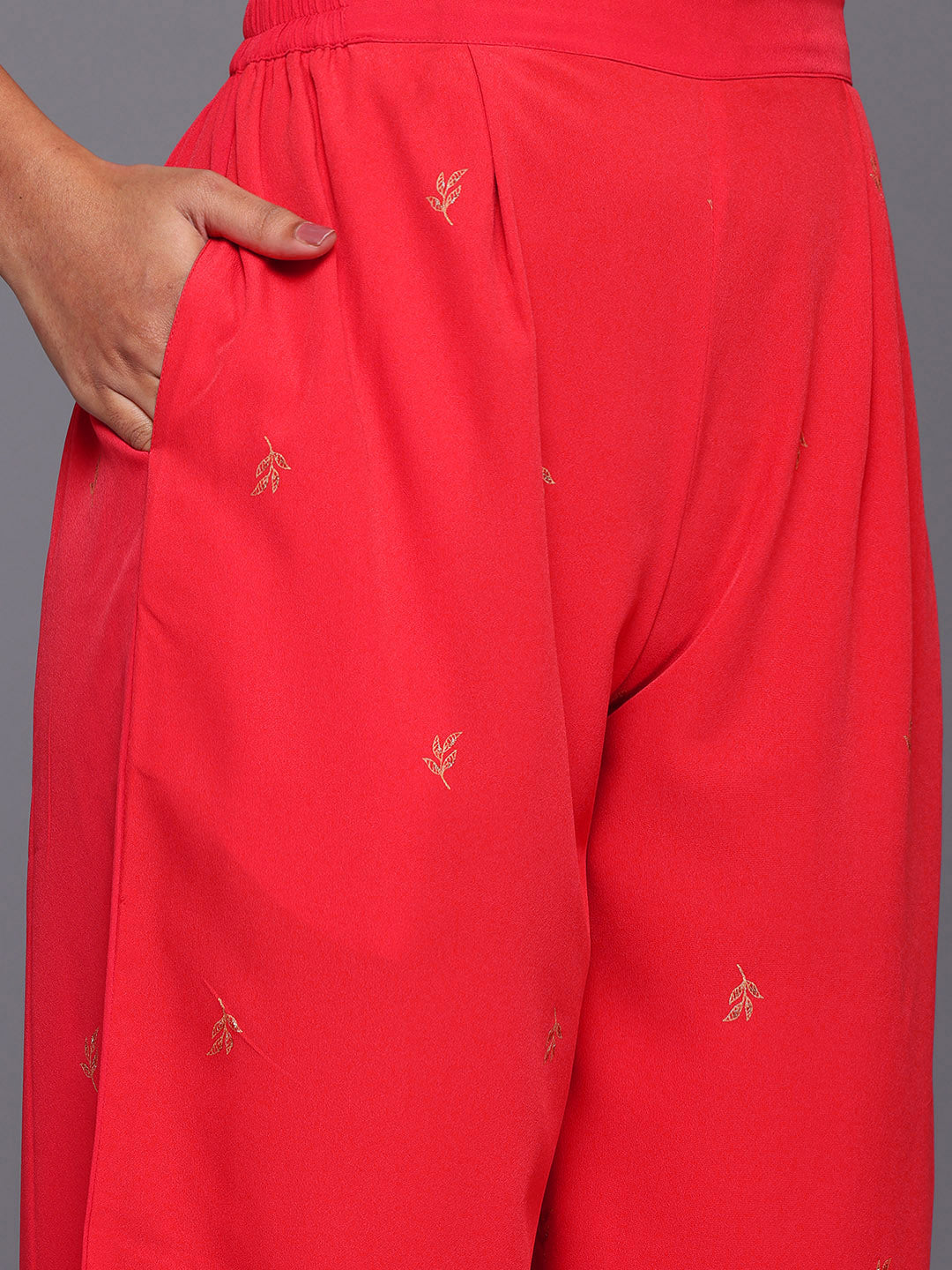 Ethnic Printed Co ord Sets with Shrug: Top & Palazzos