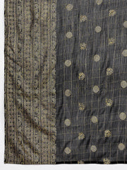 Ethnic Motifs Yoke Design Kurta With Trousers & Dupatta-AHKUDUPN-COMBO-970