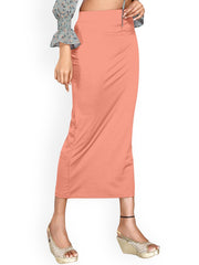 Women's Peach Lycra High Rise Saree Shapewear-5-PL-PEACH