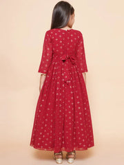 Girls Traditional Wear Ethnic Dress-53K-KDEDGRFP