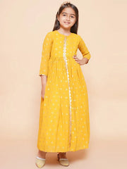 Girls Traditional Wear Ethnic Dress-54K-KDEDGRFP