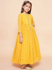 Girls Traditional Wear Ethnic Dress-54K-KDEDGRFP