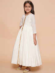 Girls Traditional Wear Ethnic Dress-56K-KDEDCHGP