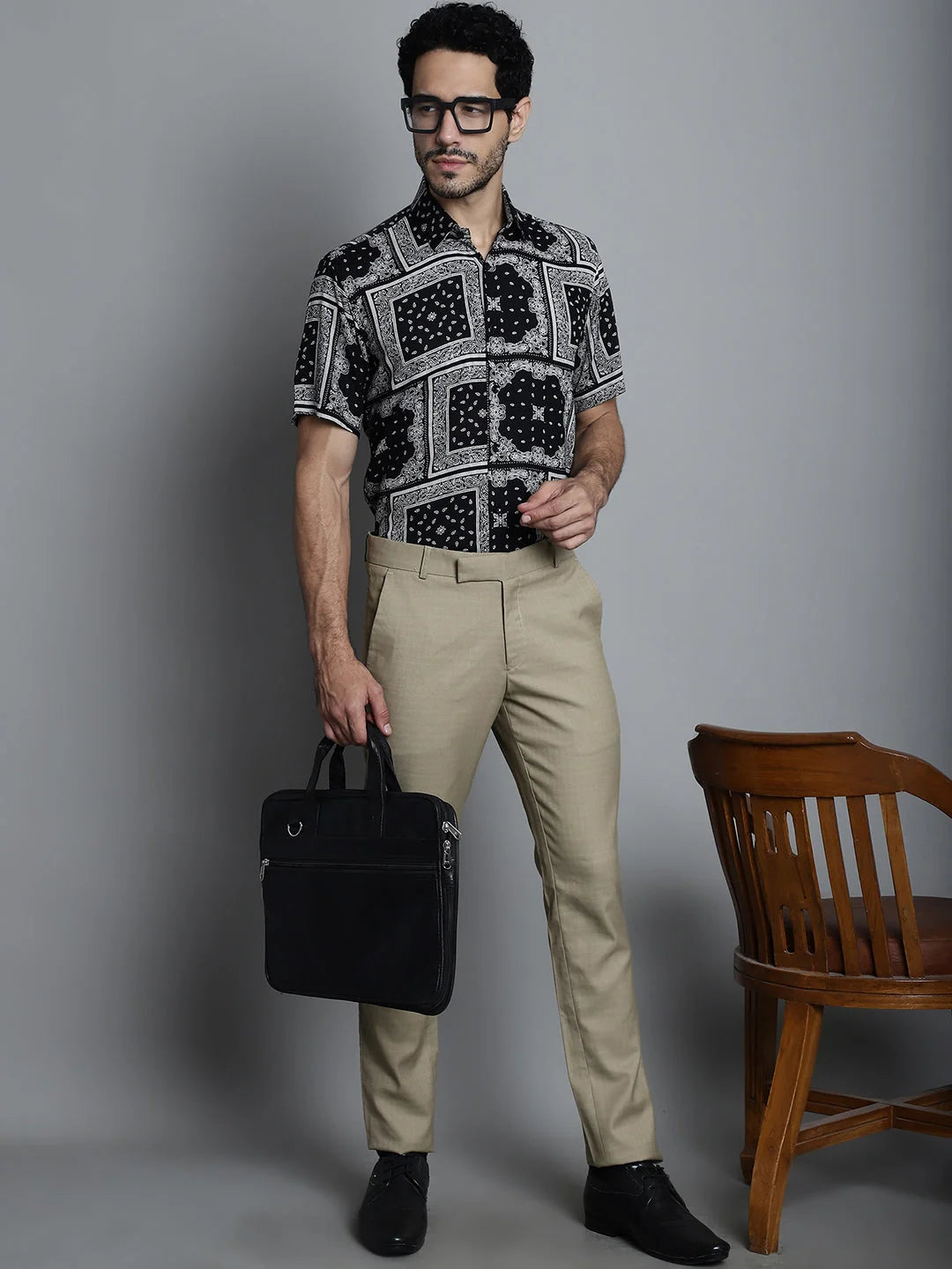 Men's Paisley Printed Formal Shirts - Elegant Formal Shirts