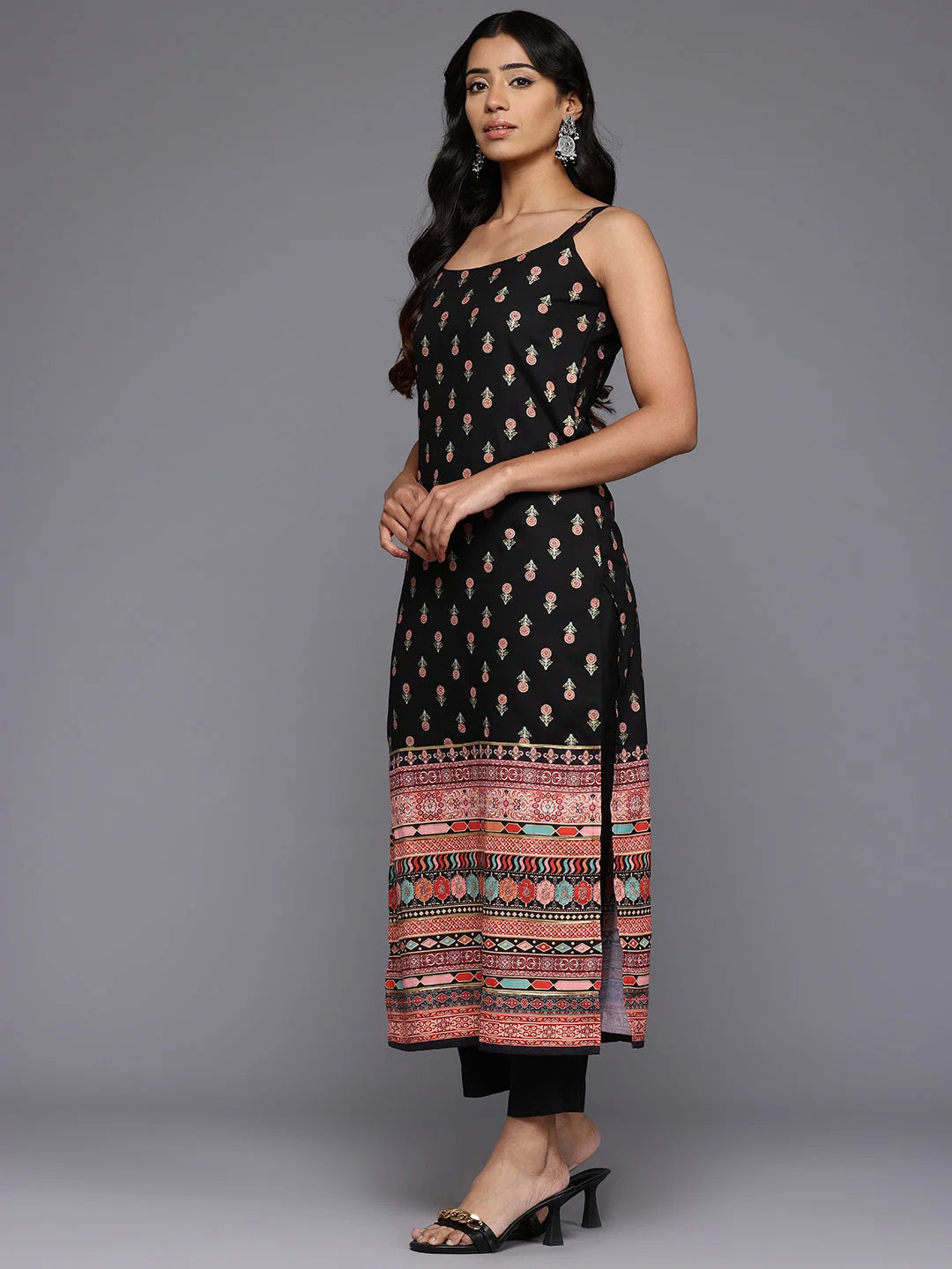 Floral Kurta Dupatta Set | Women's Indian Kurta Sets