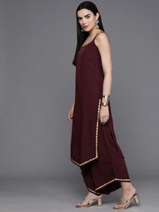 Women Regular Kurta with Palazzos & With Dupatta-AHKUPZDU-COMBO-877