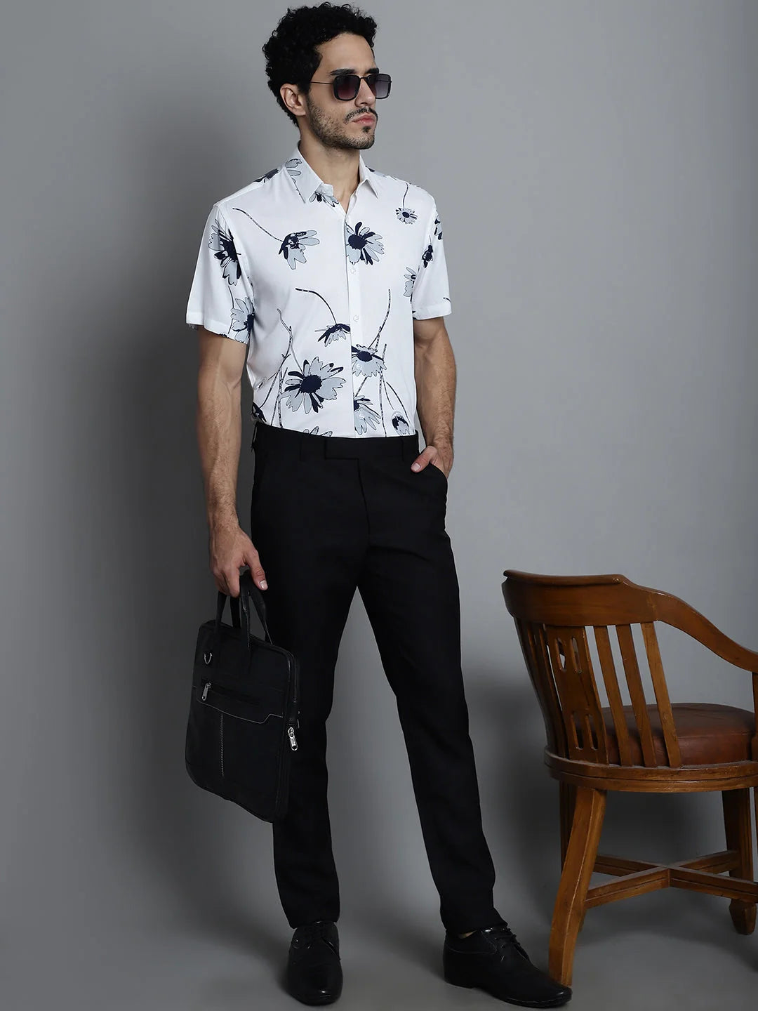 Men's Floral Printed Formal Shirts | Stylish Mens Shirt