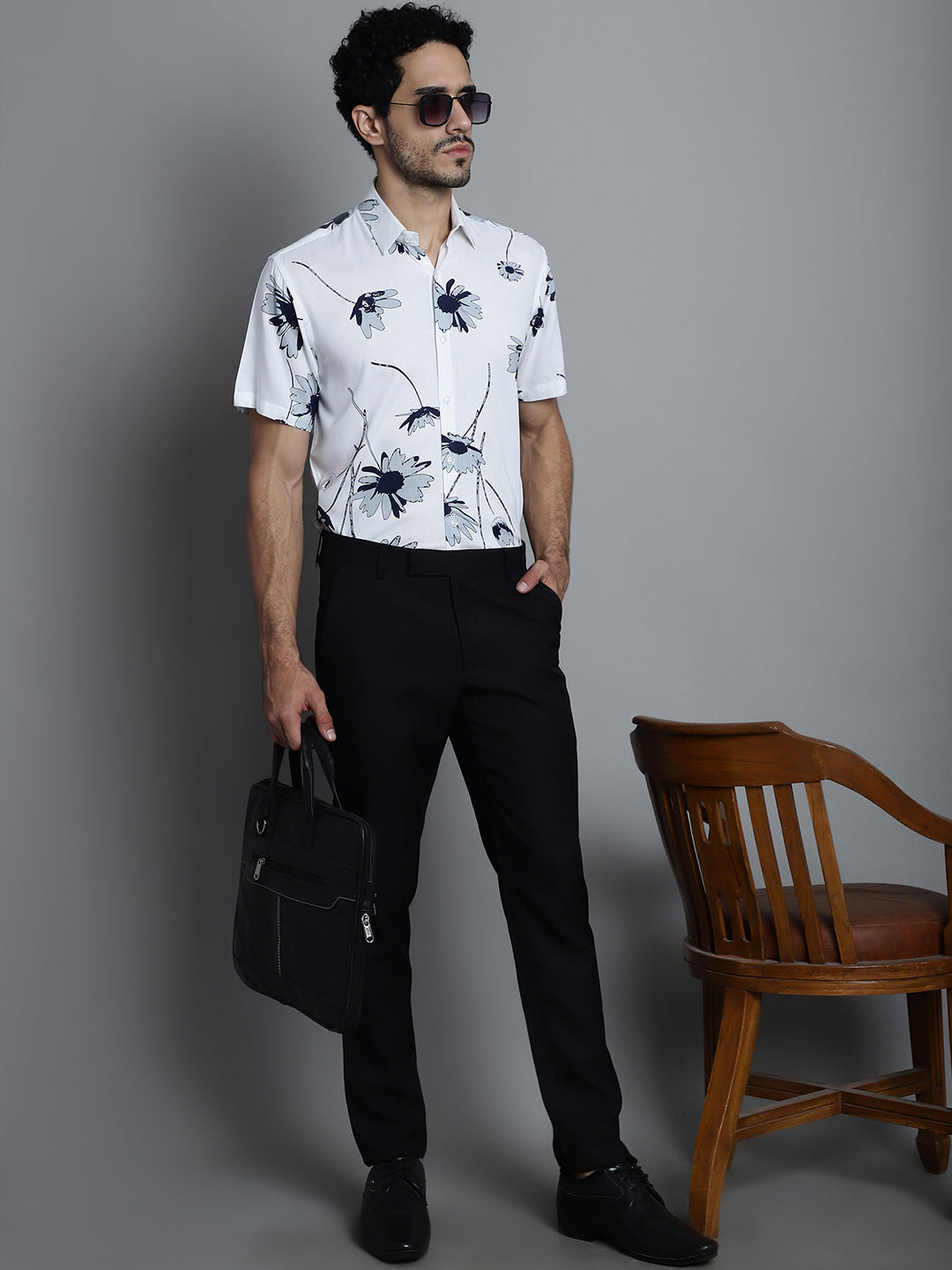 Men's Floral Printed Formal Shirts | Stylish Mens Shirt