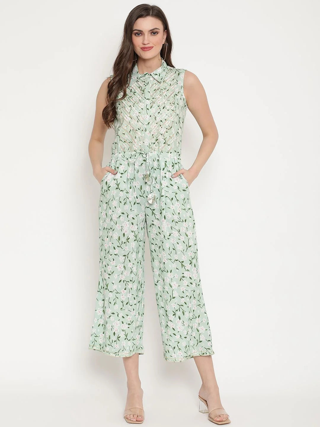 Mint Green Jumpsuit: Trendy Casual Jumpsuits for Women