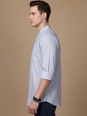 Men’s Casual Solid Short Kurta (65KO 5393 Blue ) [FF] [P-16]