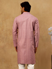 Traditional Printed Kurta for Men ( 65KO 5470Magenta )