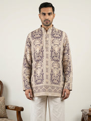 Cotton Blend Ethnic Printed Kurtas ( 65KO 5573Beige ) [FF] [H-6(A-1-2-3-4)]