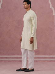 Viscose Rayon Traditional Embroidered Kurta Pyjama ( 65KP P 5330 P 5330Pista ) [FF] [1-1-9]