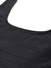 Plus Size Floral Printed Fit & Flare Maxi Ethnic Dress-AP-AHEDPSDP-149