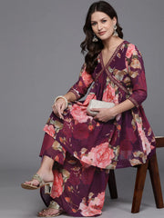 Women Floral Printed Sharara Set-AHTUSH-COMBO-891