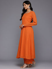 Women Printed Panelled Kurta with Palazzos & With Dupatta-AHKUDUPZ-COMBO-1009