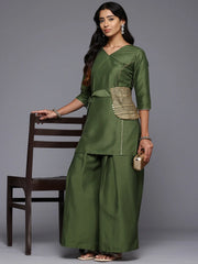 Gotta Patti Tunic With Palazzos & Pouch-AHTUPZ-COMBO-945