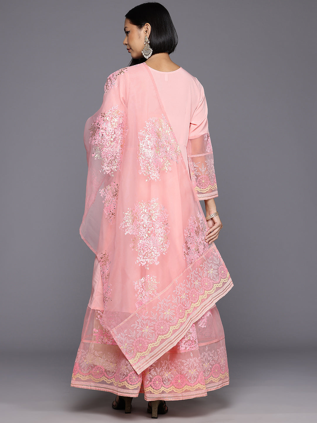 Floral Maxi Dress: Indian Dresses with Dupatta Online