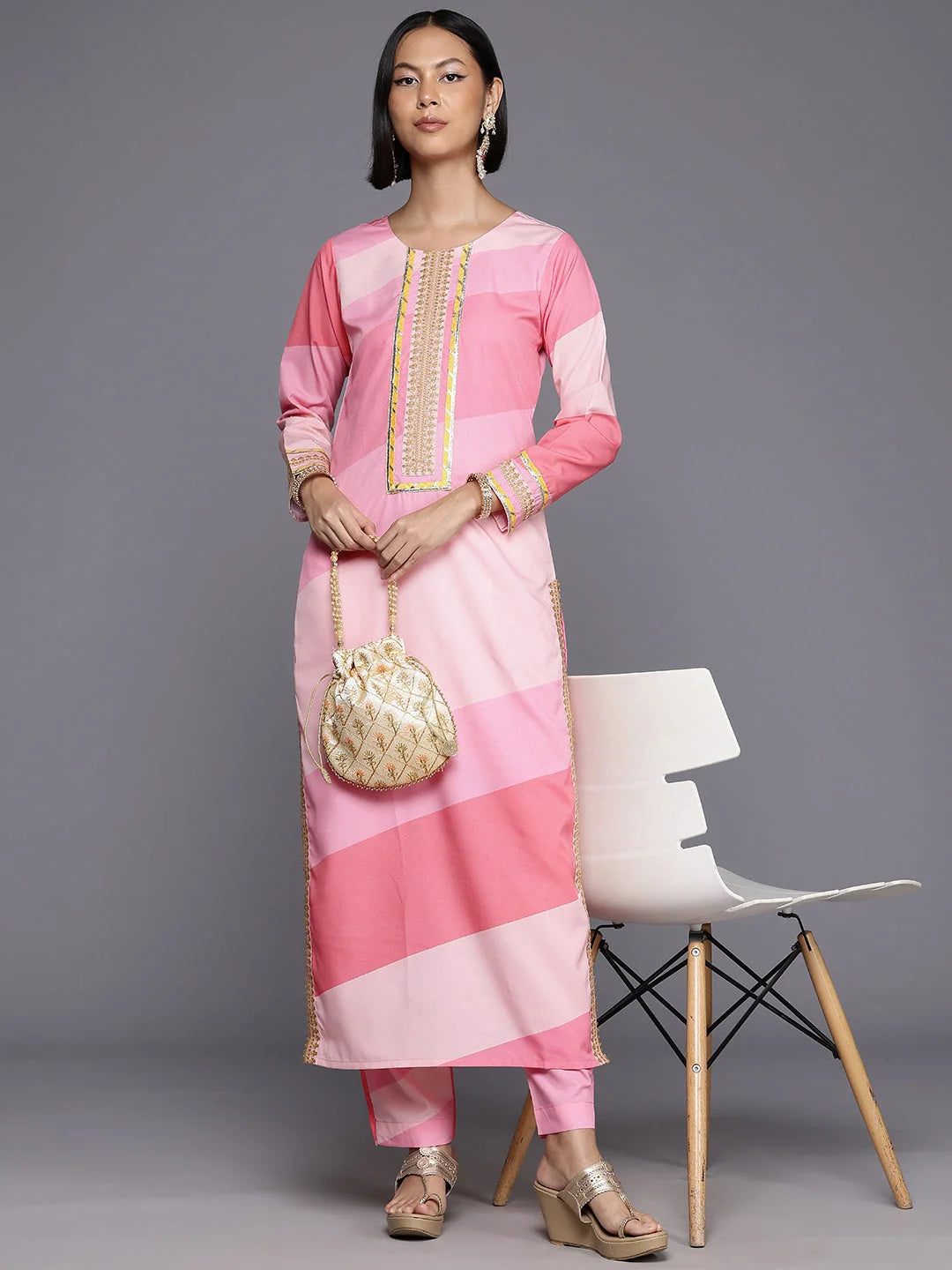 Stylish Gotta Patti Kurta Set - Women's Co Ord Sets Online