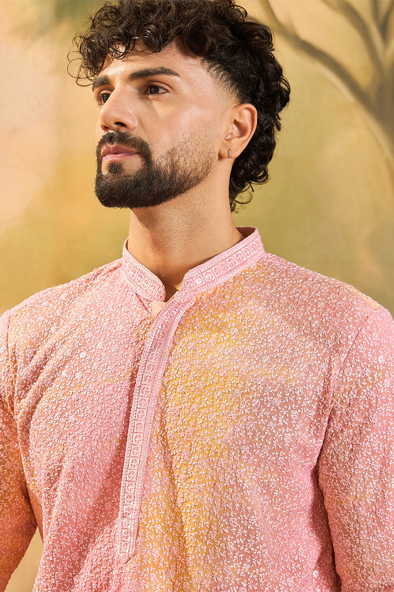 Multi Viscose Rayon Solid Embroidered Straight Kurta MKU1437 | DesiQlo