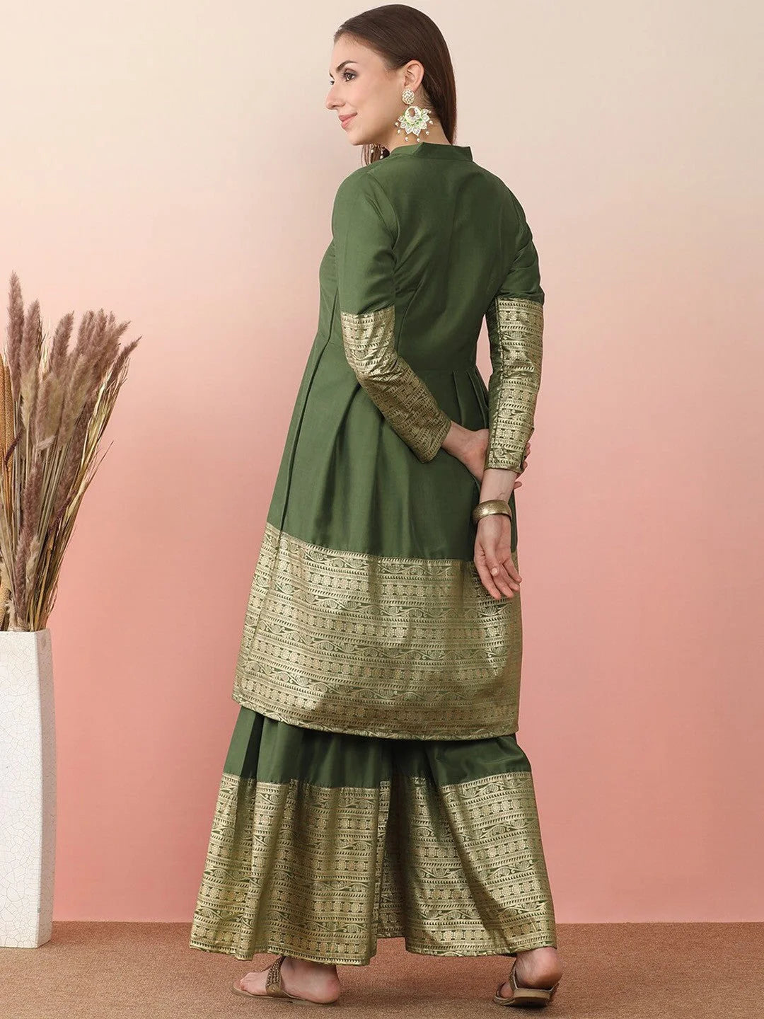 Anarkali Kurta with Sharara: Designer Sharara Suits Online