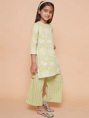 Girls Traditional Wear Kurta Set-79K-COM-KDKUPZ