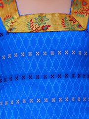 Lehenga Choli Set for Girls - Blue | BS23SI19BLA