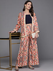 Women Printed Ethnic Co-Ords-AHBLPZJK-COMBO-823