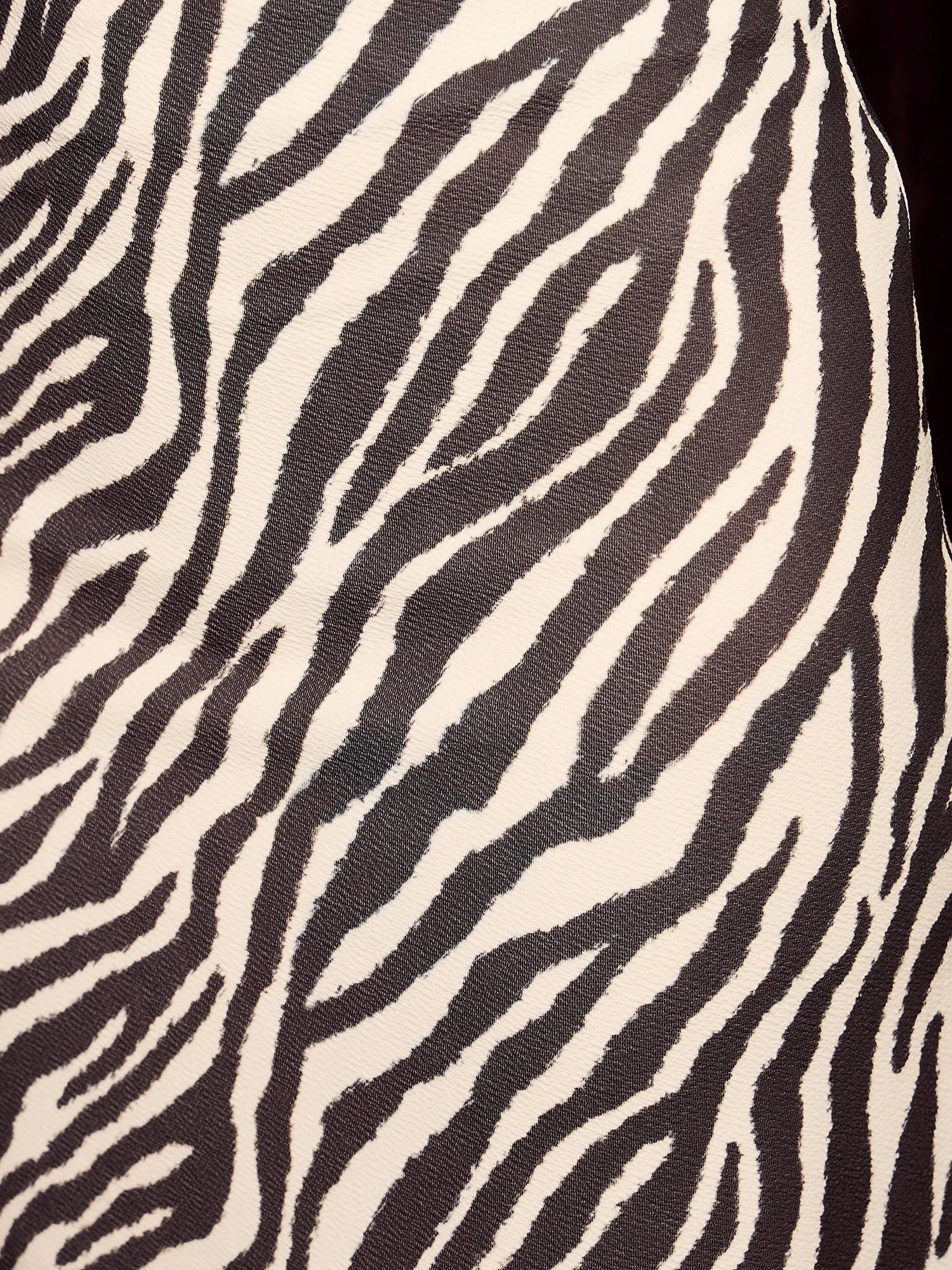 Zebra Print Crop Top & Skirt Set - Women's Western Clothing