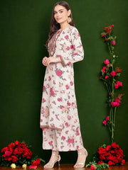 Floral Printed Straight Gotta Patti Kurta with Palazzos-AHKUPZ-COMBO-968