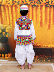 Dhoti Kurta Set for Boys - White | BN24KD53WHA