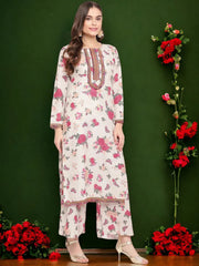 Floral Printed Straight Gotta Patti Kurta with Palazzos-AHKUPZ-COMBO-968
