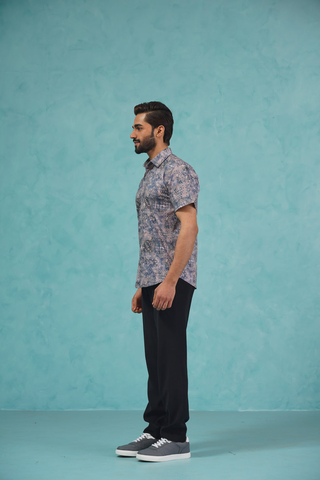 Pejali Printed Shirt SF-912 | Cotton Casual Mens Shirts