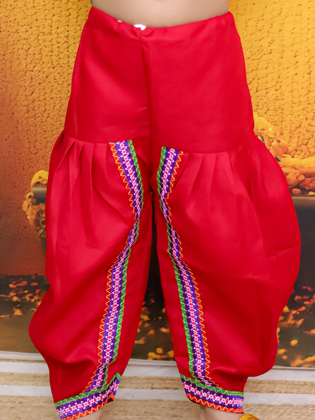 Dhoti Kurta Set for Boys - Red | BN24KD53RDA | DesiQlo