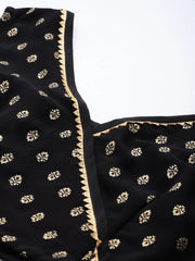 Printed Foil Print Ready to Wear Lehenga & Blouse With Dupatta-AHBLDULH-COMBO-1018